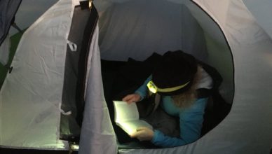 Wintercamping im Zelt