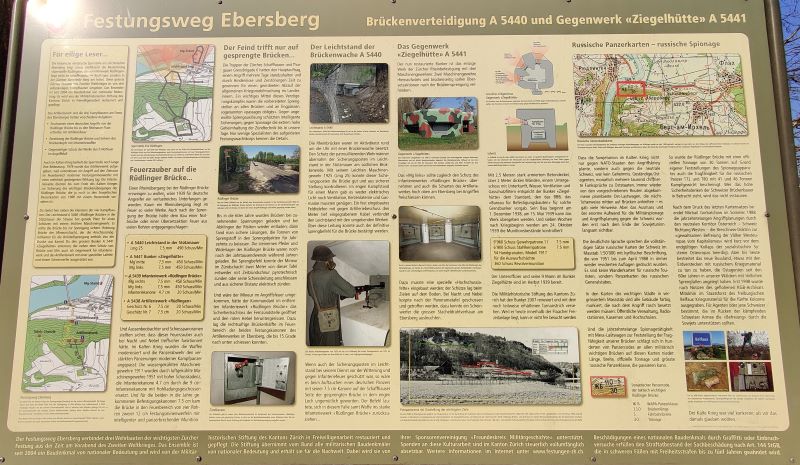 Infotafel Festung Ebersberg
