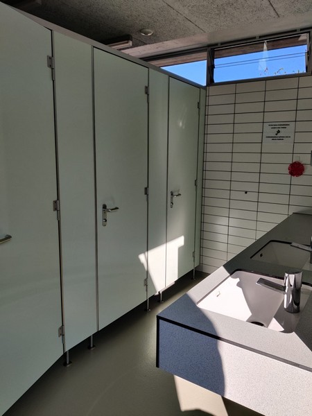 Toiletten auf Camping Amriswil