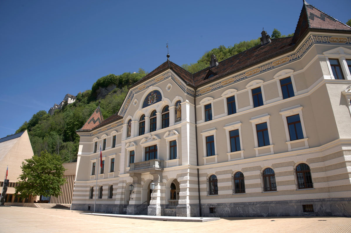 Regierungsgebäude von Vaduz