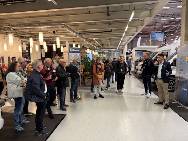 Medienrundgang am Suisse Caravan Salon 2025