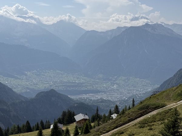 Aussicht Rotte-Tal und Brig